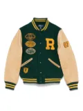 POLO RALPH LAUREN KIDS colourblock bomber jacket - Green