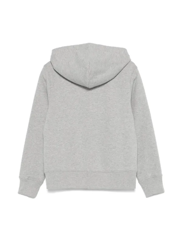 Light grey polo hoodie online