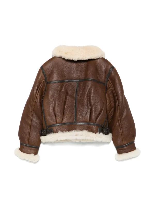 Polo Ralph Lauren レザージャケットブラウン POLO RALPH LAUREN ラムスキンレザージャケット (POLO RALPH