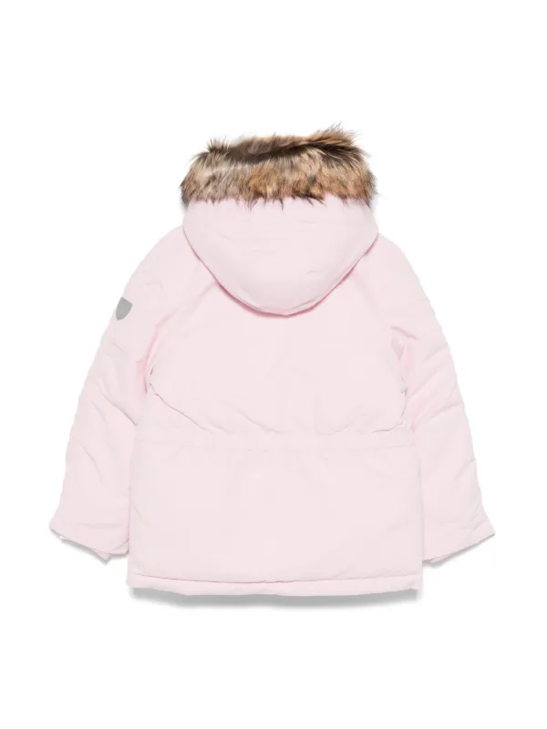 POLO RALPH LAUREN KIDS エコファーダウンコート | ピンク