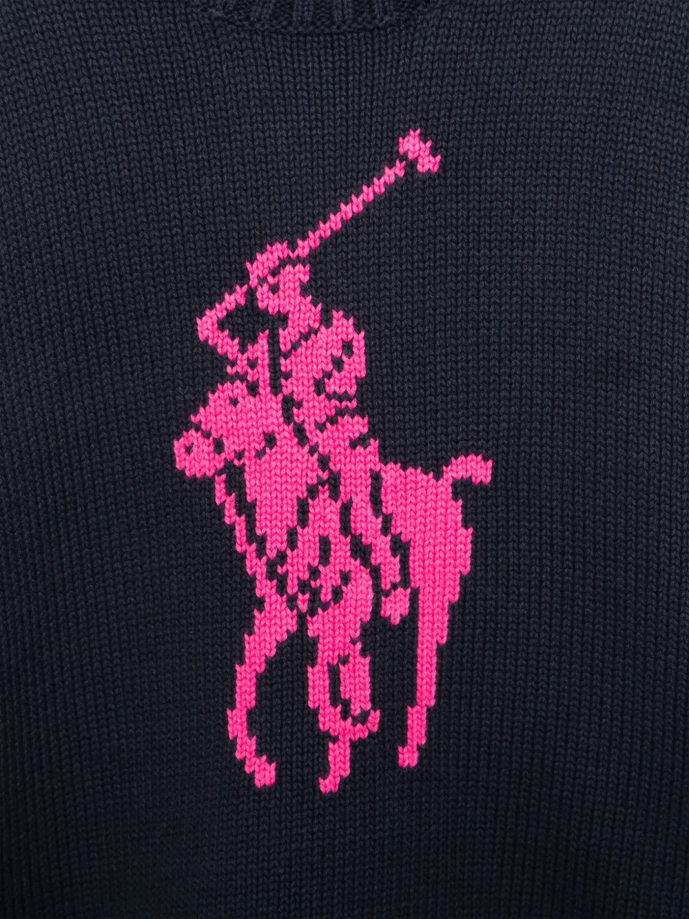 POLO RALPH LAUREN KIDS Trui met Polo Pony intarsia Blauw