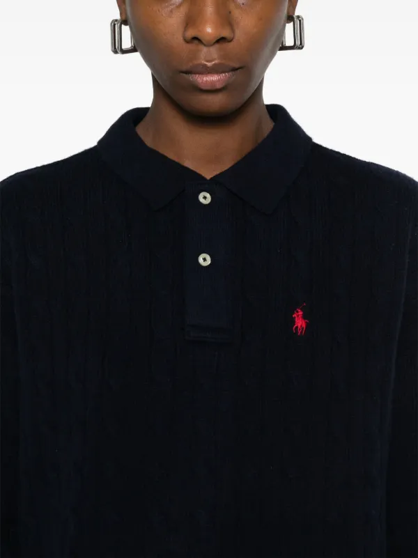 Polo Ralph Lauren Polo Pony-embroidered Polo Top | Blue