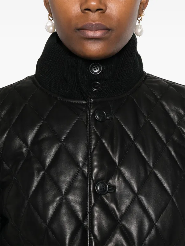 Polo ralph lauren quilted biker jacket online