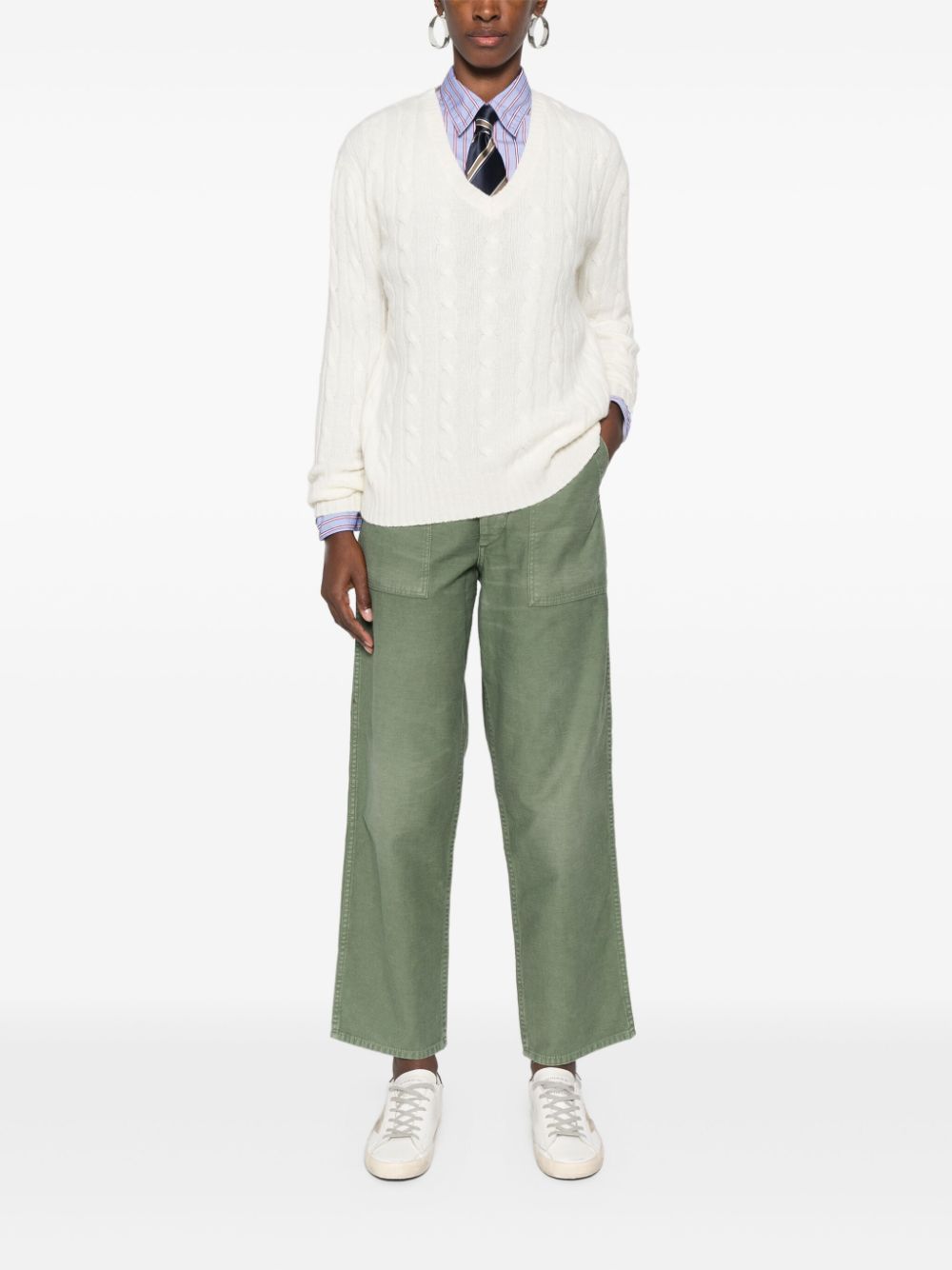 Polo Ralph Lauren cable-knit sweater - Neutrals