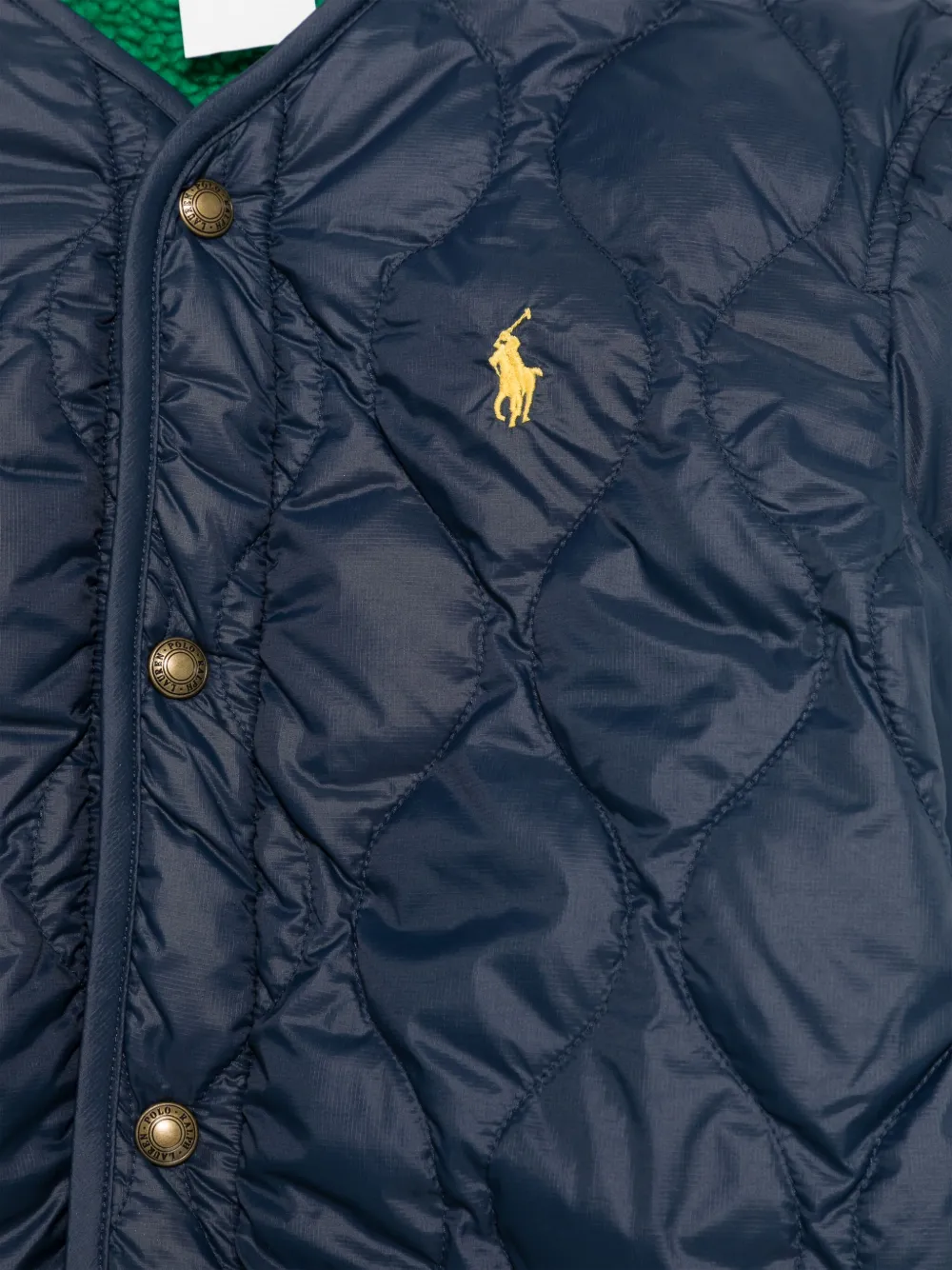 POLO RALPH LAUREN KIDS Omkeerbaar jack Blauw