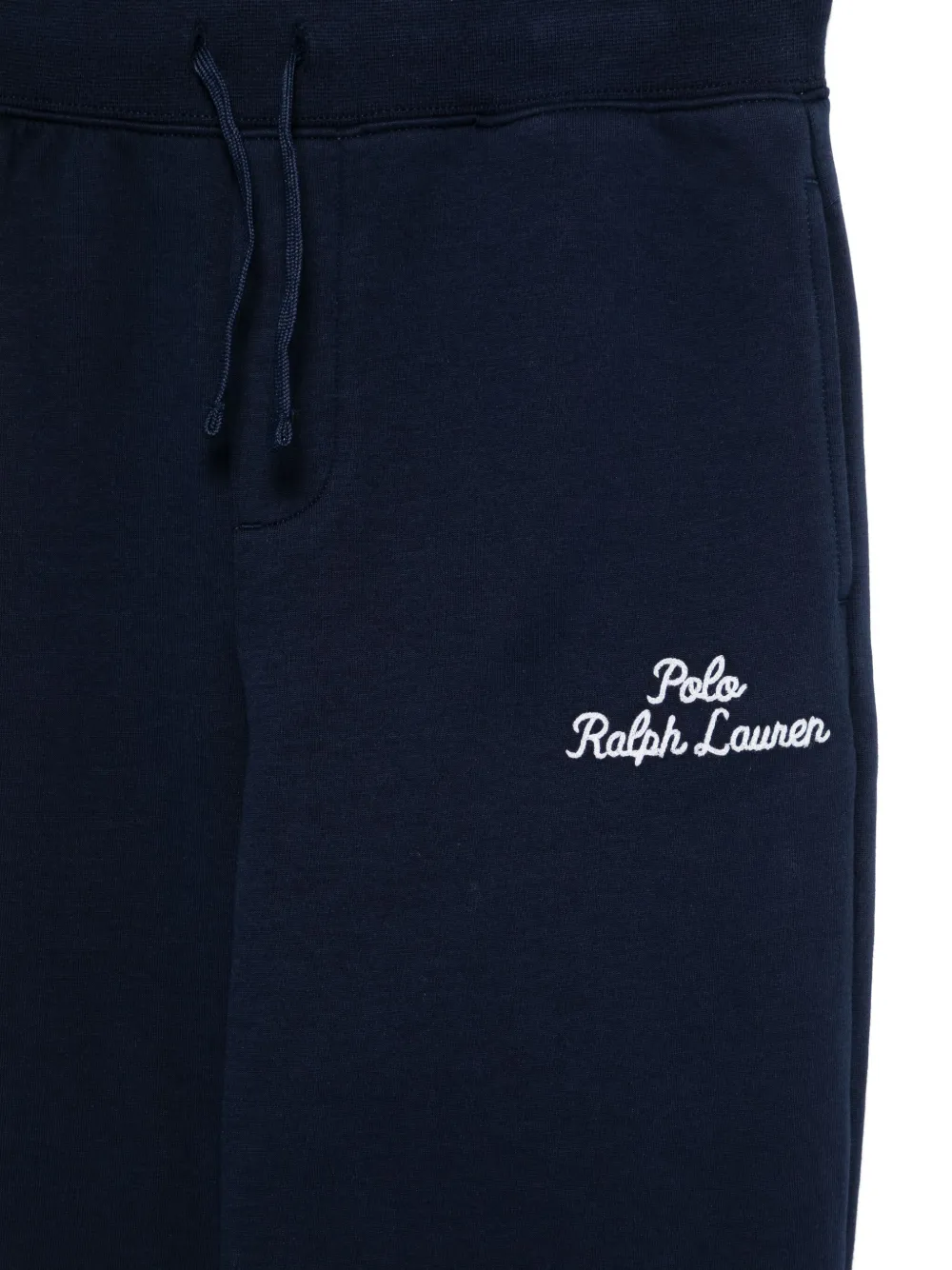 POLO RALPH LAUREN KIDS Broek met geborduurd logo Blauw