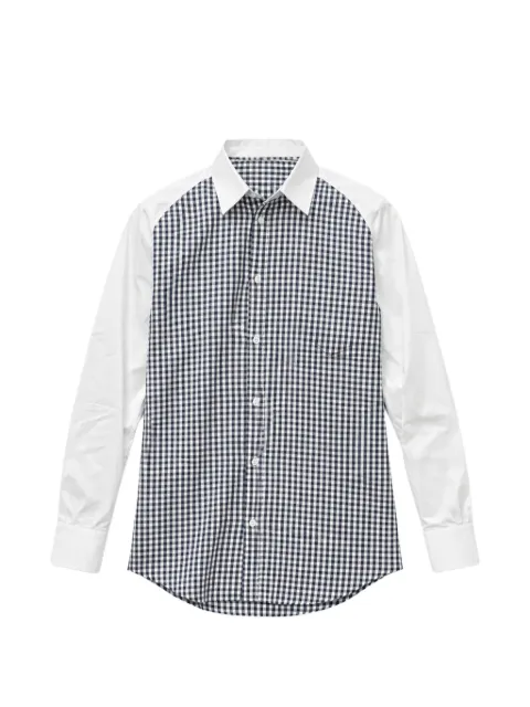 Namacheko gingham pattern shirt