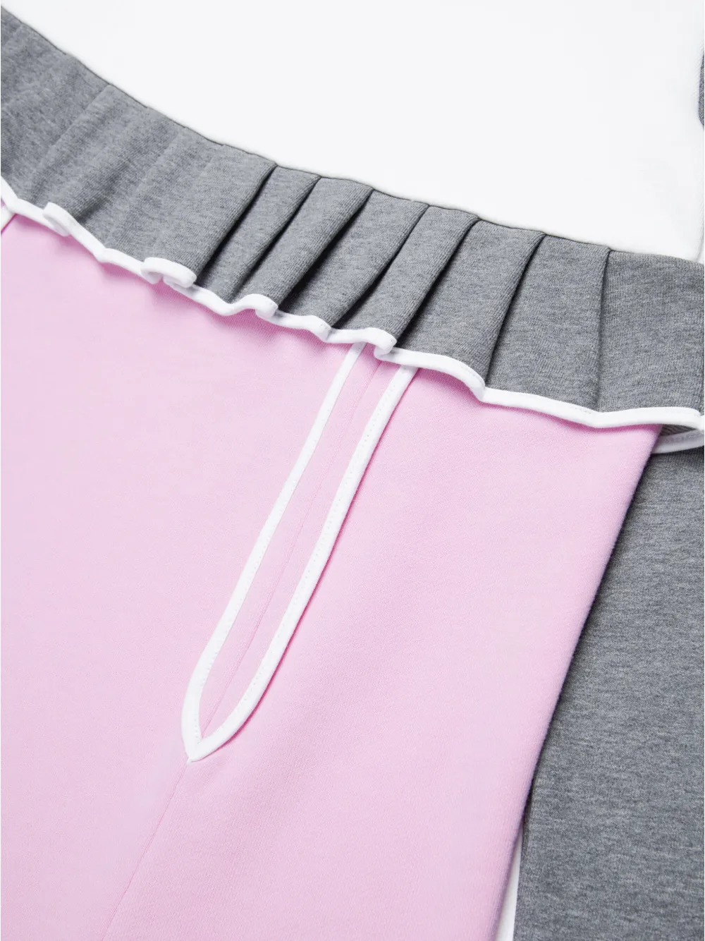 Marni Kids Jurk met patchwork Wit