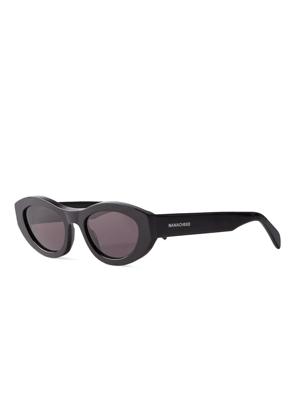 Namacheko Oval-frame Sunglasses In Black