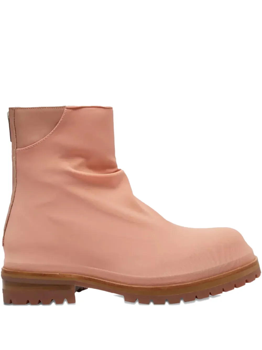 424 Marathon zipped ankle boots Blue