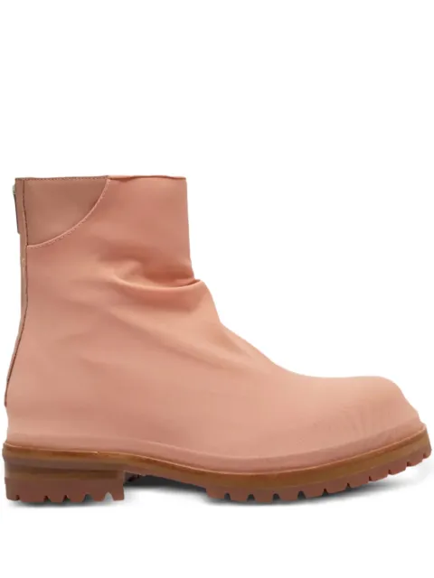 424 Marathon zipped ankle boots