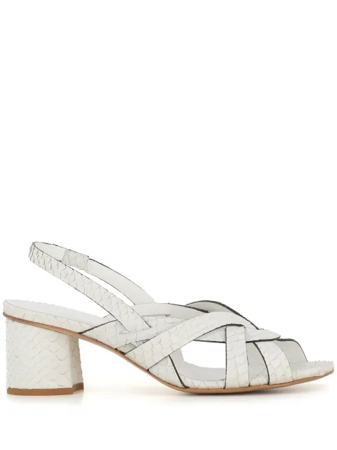 Del Carlo 65mm leather sandals
