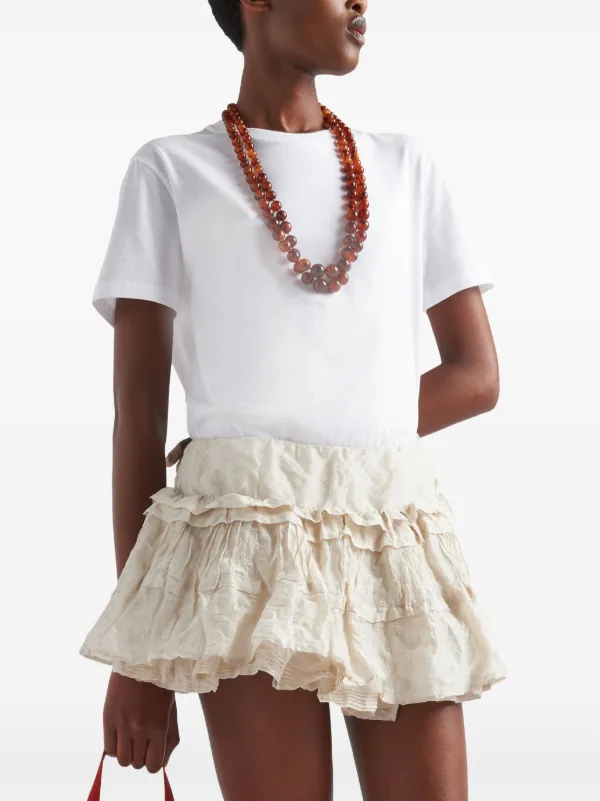 [OpenYy] CRINKLED GATHER MINI SKIRT /追跡付 NW24PFOW14371-
