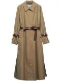 Prada belted trench coat - Neutrals