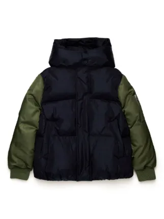 MM6 Maison Margiela Kids カラーブロック パデッドジャケット MM6 Maison Margiela Kids カラーブロック パデッドジャケット