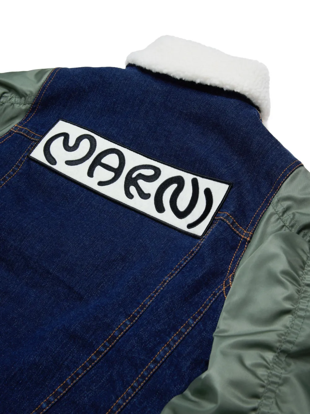 Marni Kids Bomberjacke mit Faux-Fur-Kragen | Kleidung für Jungen | Image 4