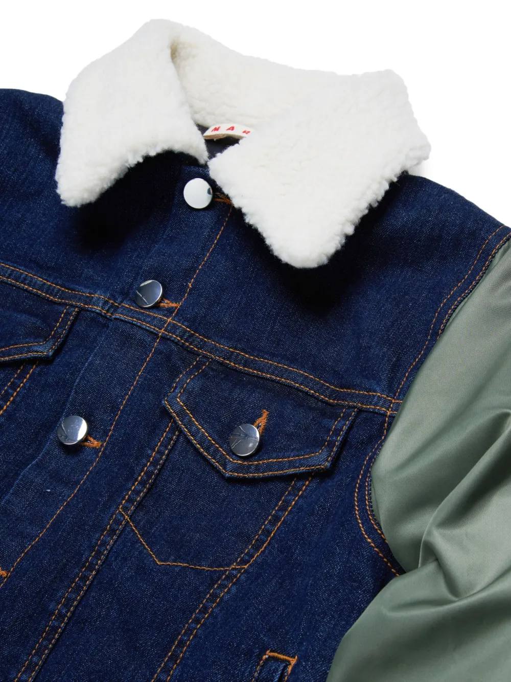 Marni Kids Bomberjacke mit Faux-Fur-Kragen | Jacken | Image 3