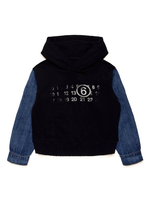 MM6 Maison Margiela Kids ロゴ パーカー - Farfetch