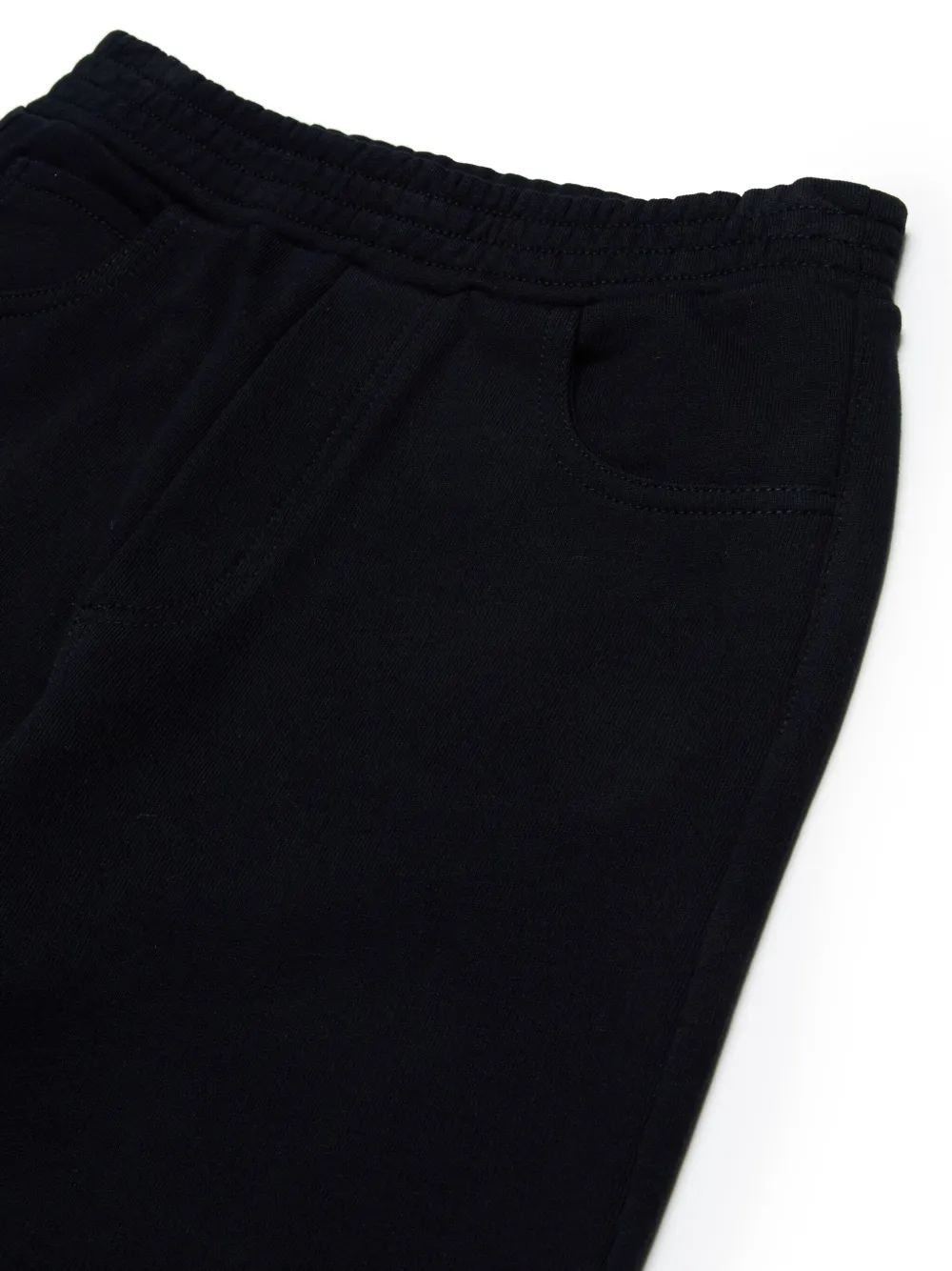 MM6 Maison Margiela Kids Katoenen broek met toelopende pijpen Zwart