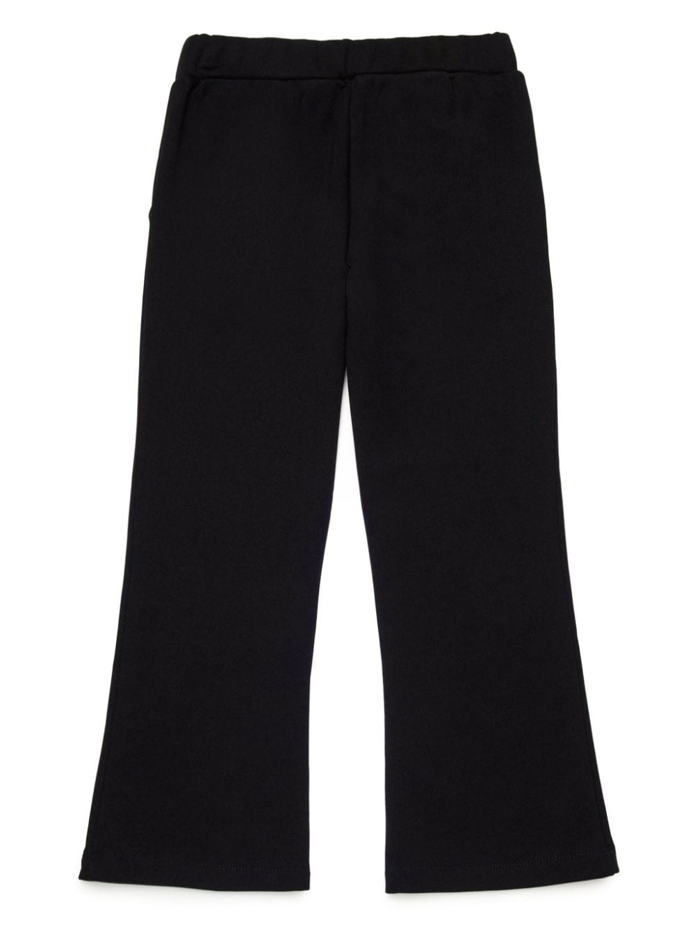 Shop Max & Co Logo-print Flared Track Pants In Black