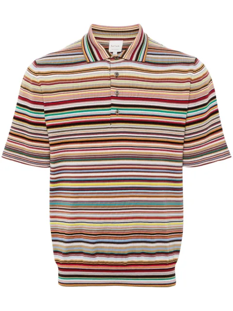 Paul Smith  playera tipo polo con motivo de rayas