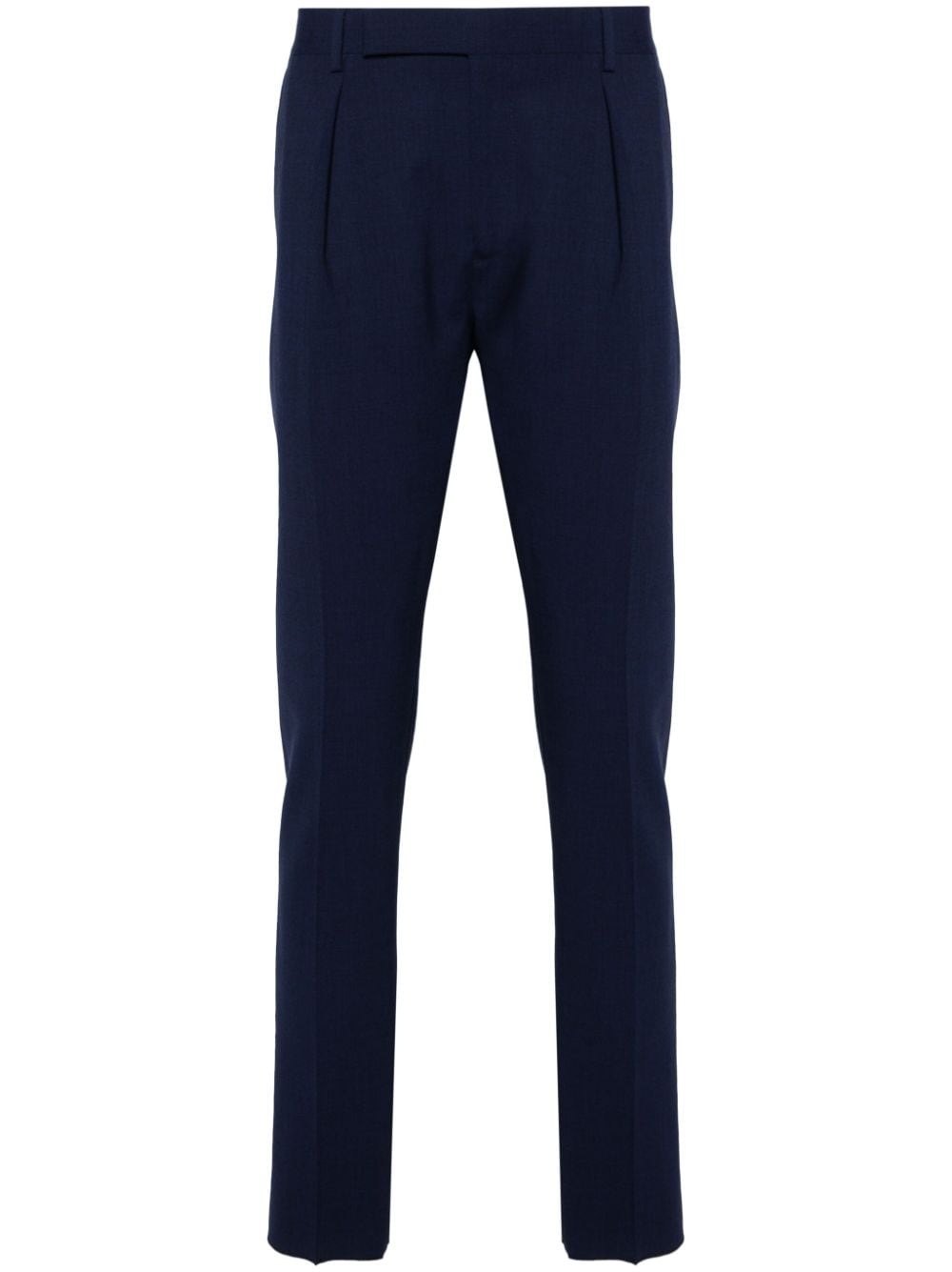 Paul Smith Pleat-detail Tailored Trousers In Blue
