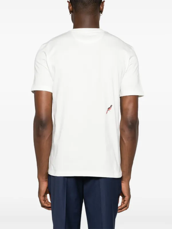 【関税&送料込】Paul Smith Cotton T-Shirt PS Paul Smith Men's Cotton Zebra Logo T-Shirt, Black