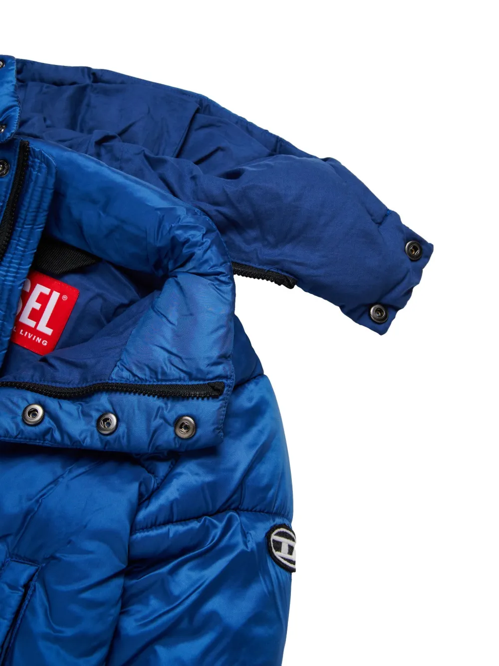 Diesel Kids Jwrolysb gewatteerd jack Blauw