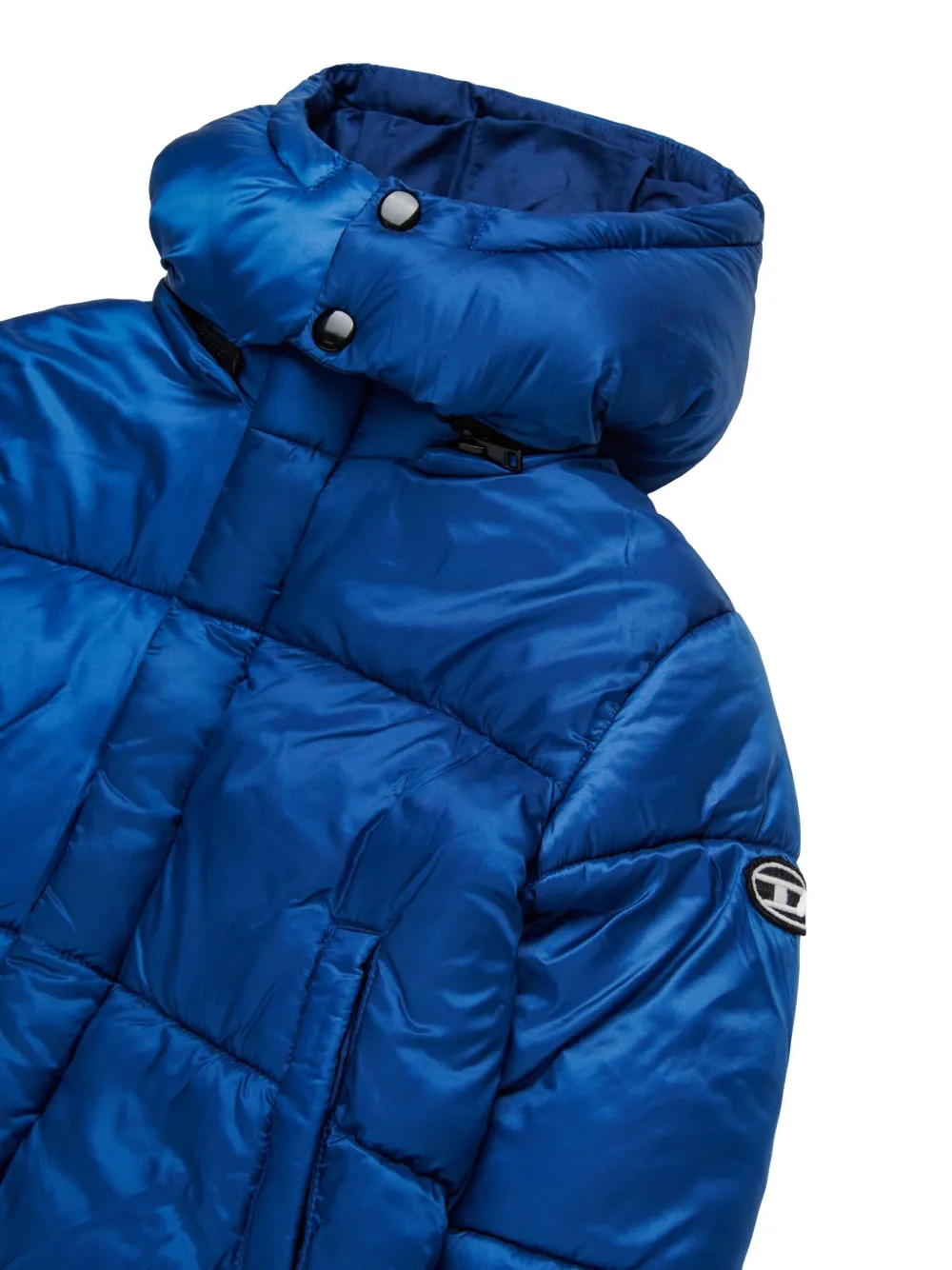 Diesel Kids Jwrolysb gewatteerd jack Blauw