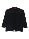 424 whiskering-effect jacket - Black