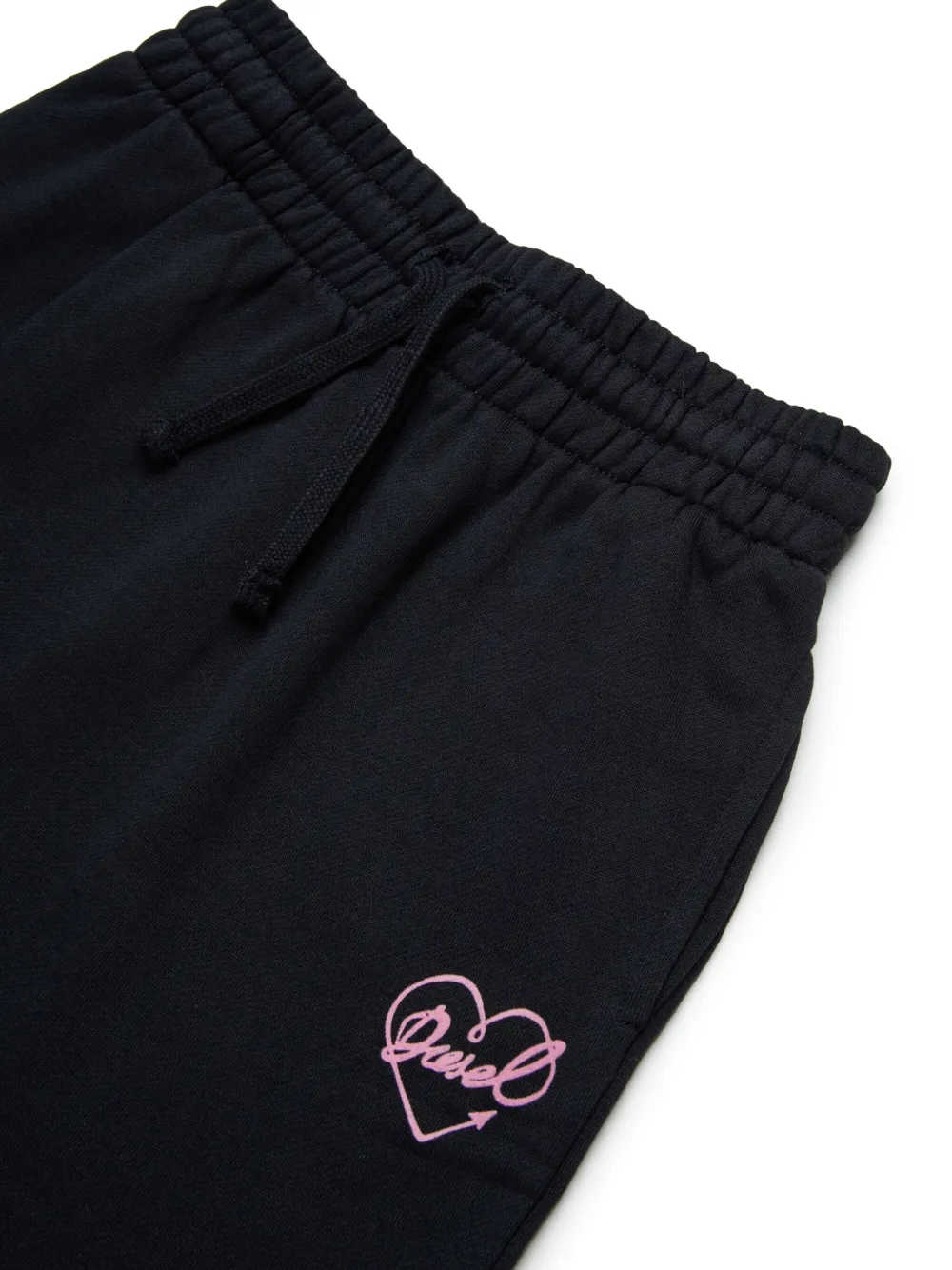 Diesel Kids Mini-rok met geborduurd logo Zwart