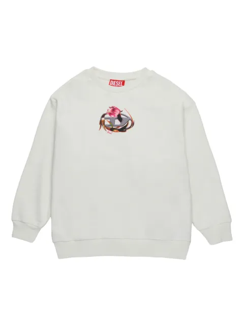 Diesel Kids logo-print sweatshirt