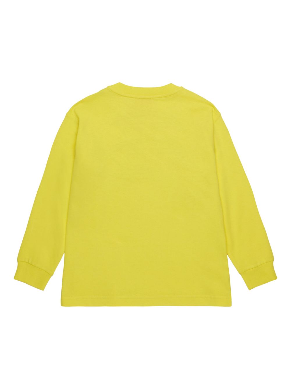 Diesel Kids logo-debossed sweatshirt - Yellow