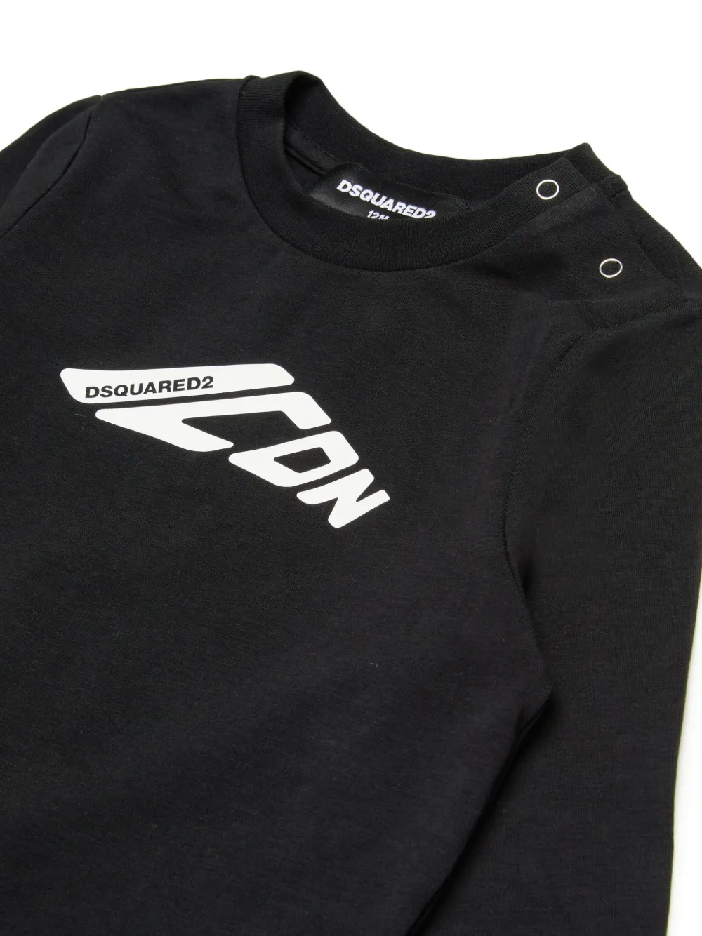DSQUARED2 KIDS Trainingspak met logoprint Zwart