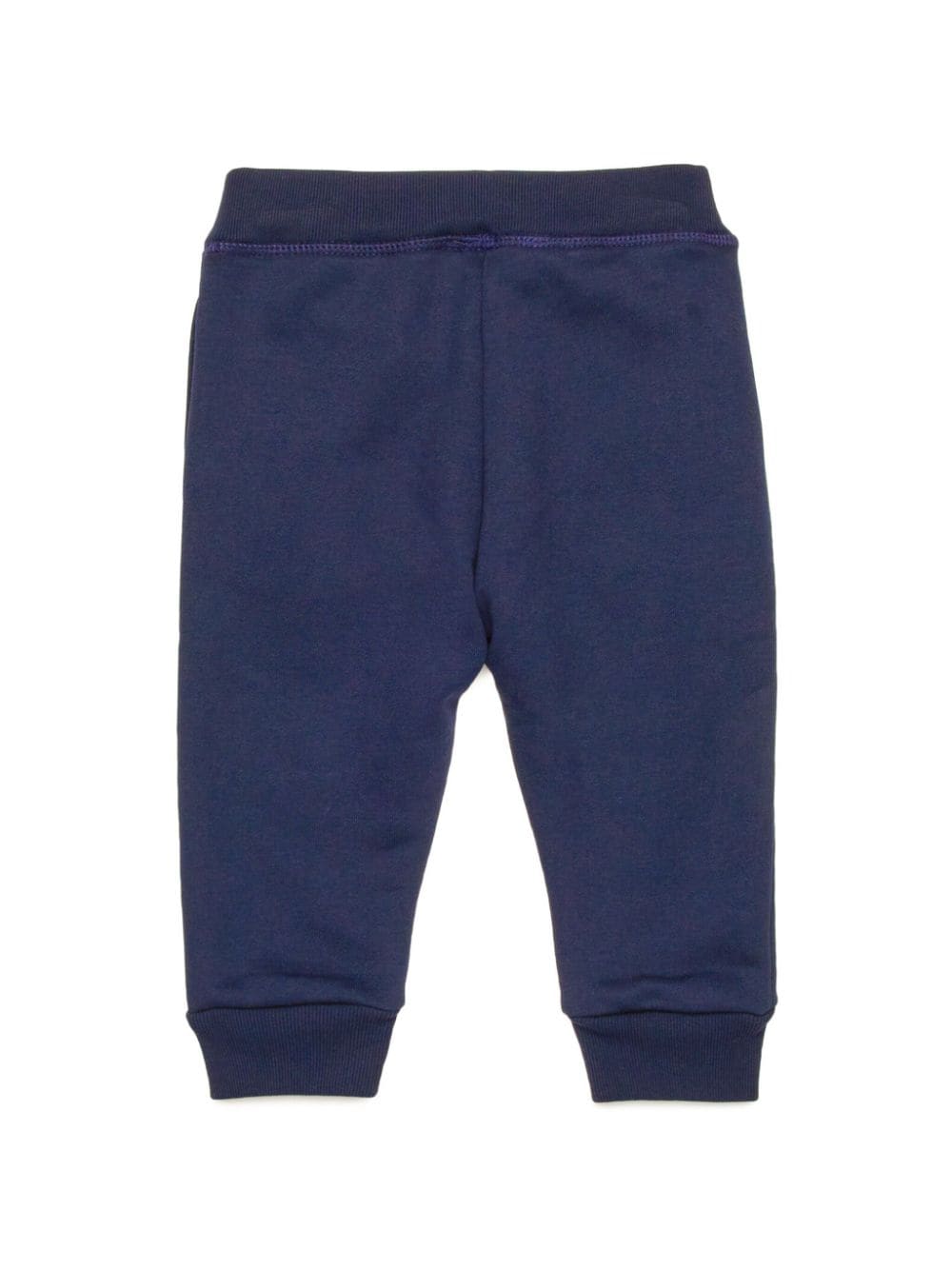 DSQUARED2 KIDS Katoenen trainingsbroek met logoprint - Blauw