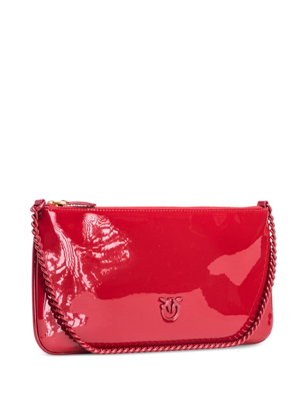 PINKO Love portemonnee met ketting - Rood