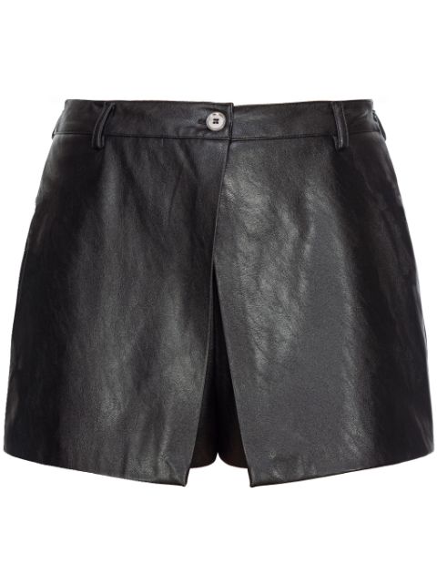 PINKO Sveglia button-fastening shorts 