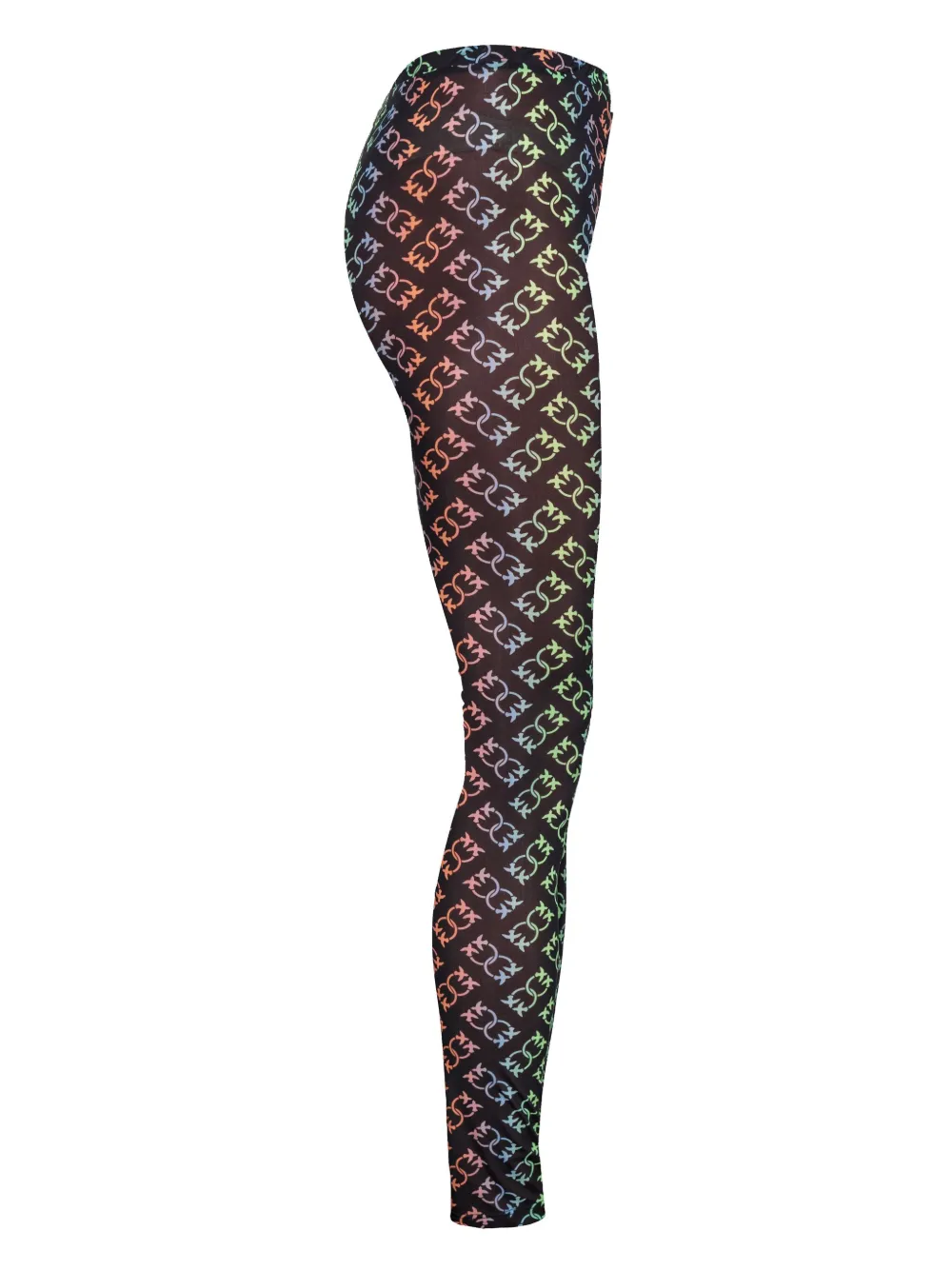 PINKO Legging met ginseng patroon Zwart