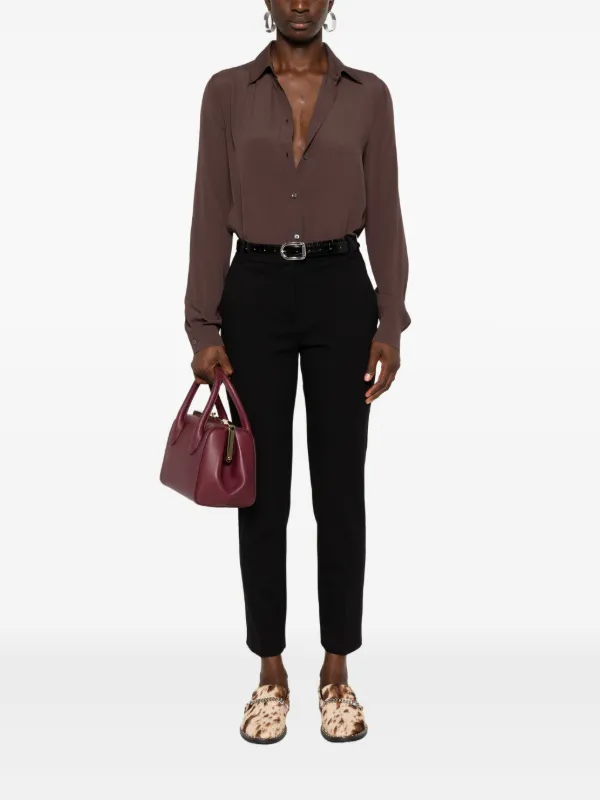 パンツ PINKO Women Straight Pants BELLO 37 Z99 Black PINKO Bello Trousers | Black | FARFETCH