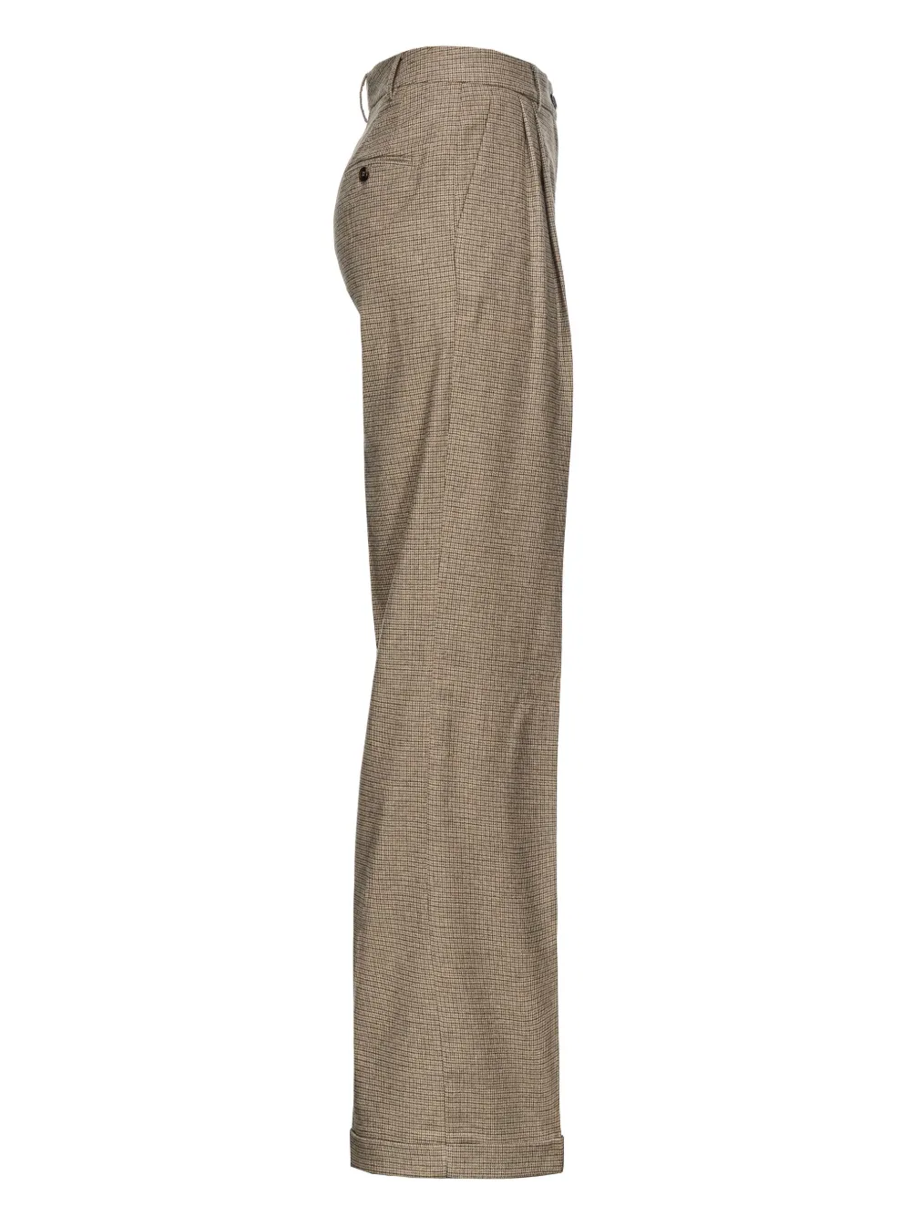 PINKO Broek met wijde pijpen - Beige