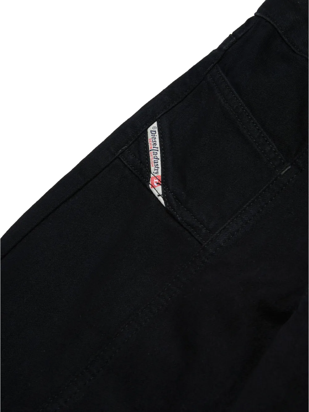 Diesel Kids D-Aki flared jeans Zwart