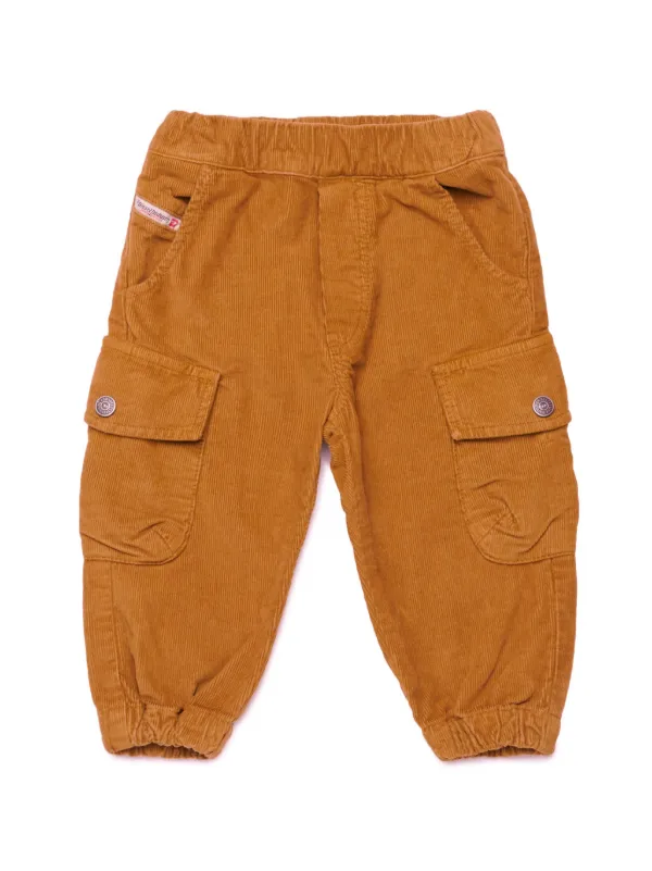 Diesel Kids コーデュロイ カーゴパンツ | オレンジ | FARFETCH JP