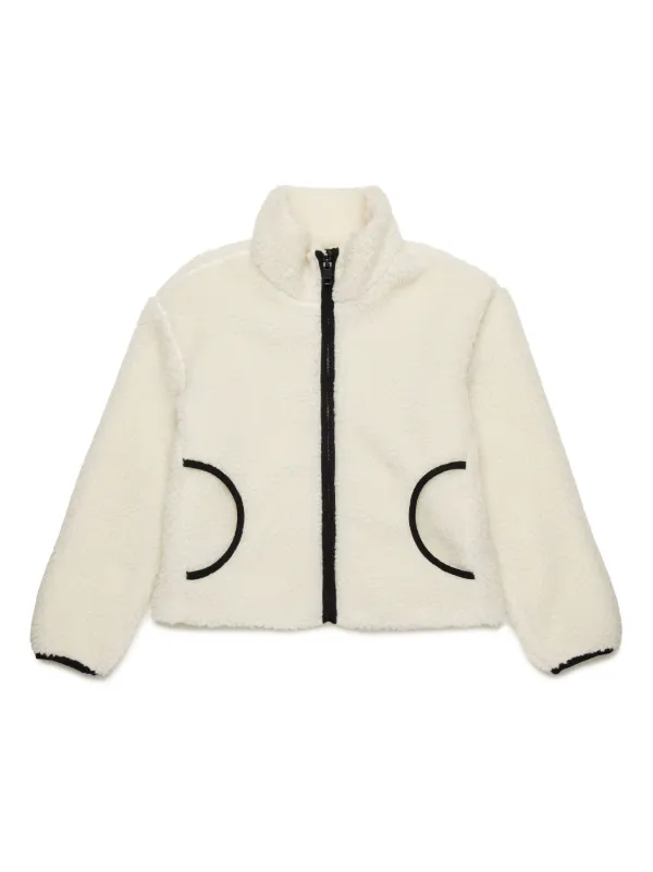 Diesel Kids Dモチーフ エコファージャケット | ホワイト | FARFETCH JP