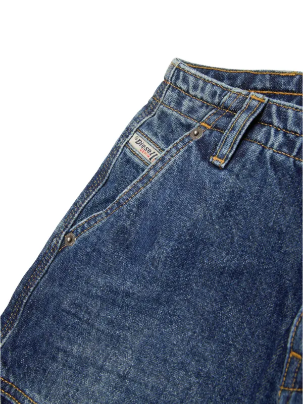 Diesel Kids D-Sire Cargo ストレートジーンズ | ブルー