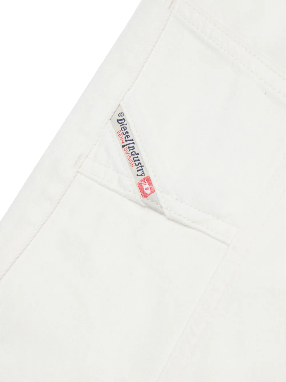 Diesel Kids D-Aki flared jeans Wit
