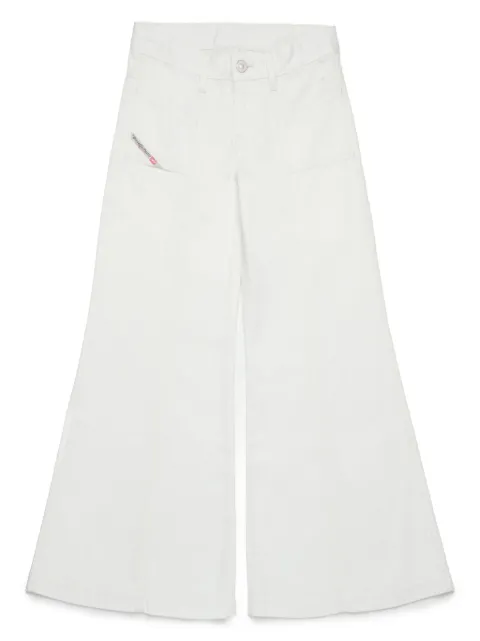 Diesel Kids D-Akii flared-leg jeans