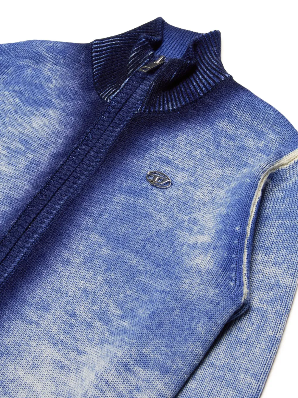 Diesel Kids Vest met rits Blauw