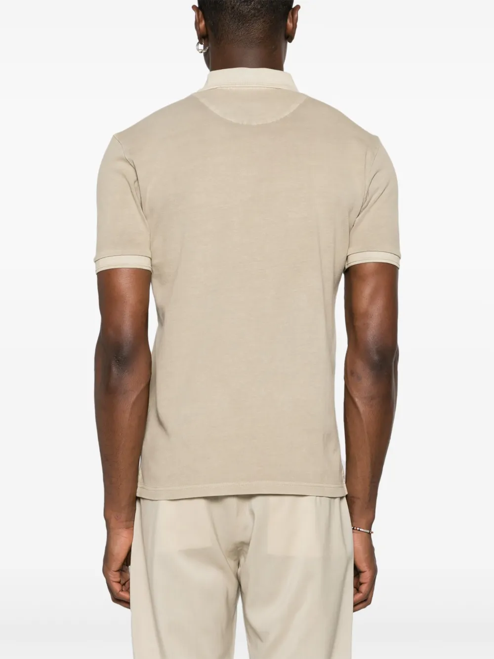 Woolrich Poloshirt met geborduurd logo Beige