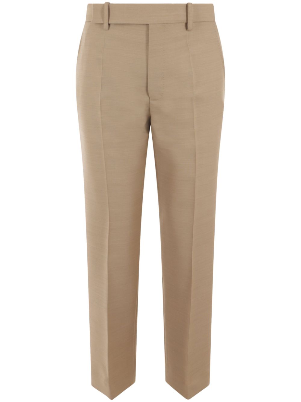 straight-leg trousers