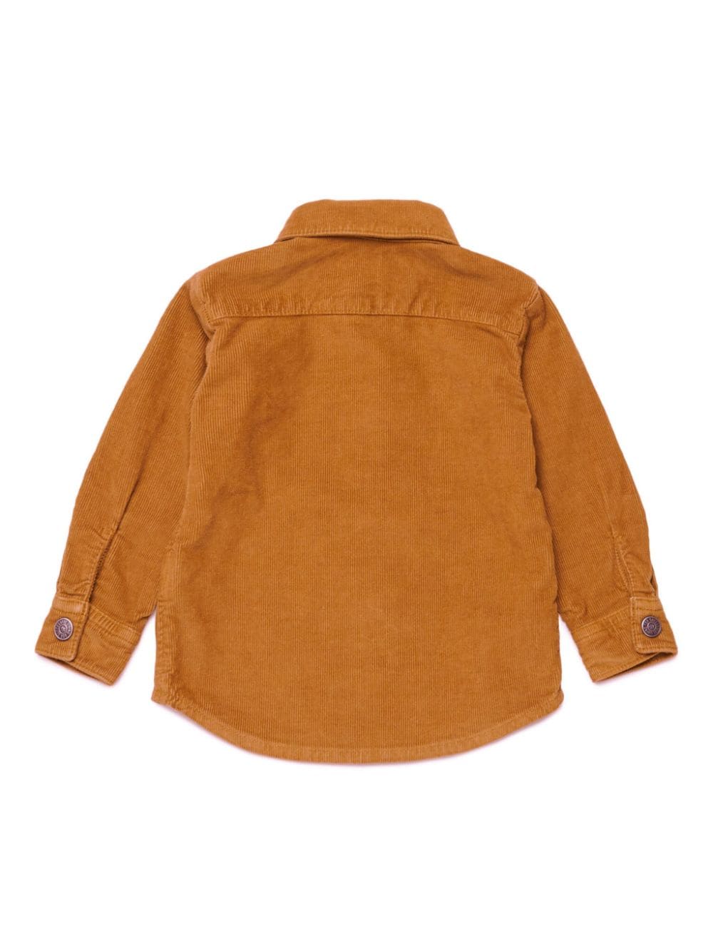 Diesel Kids Ribfluwelen shirt - Bruin